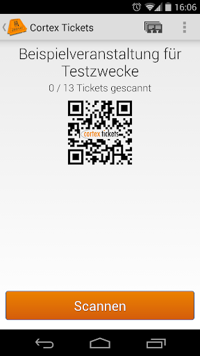 Cortex Tickets Screen 2