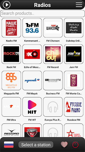 Android application Russia Radio FM screenshort