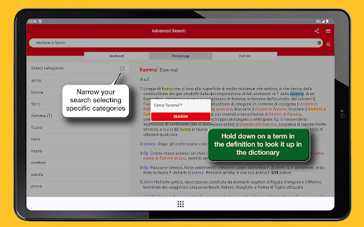 Dizionario Italiano Gabrielli screenshot 12