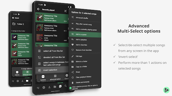 Musicolet Music Player Varies with device APK screenshots 4