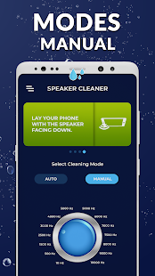 Lautsprecher-Reiniger - Entfernen Sie Wasser, Screenshot