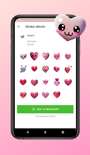 Valentine Day Stickers Screen 2