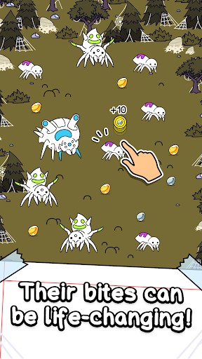 Spider Evolution: Merge & Create Mutant Bugs: Idle 1.0.5 screenshots 2