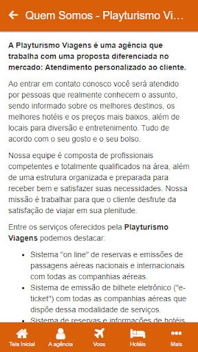 Playturismo Viagens Screen 2