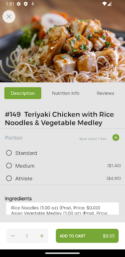 Fit Fixins Screen 2