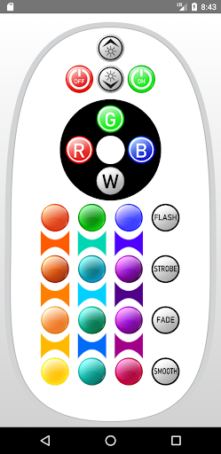 LED Strip RGB IR Remote