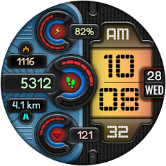 Digital DUBAS Sport Watchface