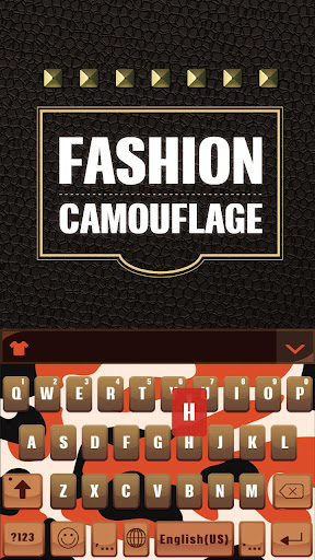Android application fashioncamo Keyboard Theme screenshort