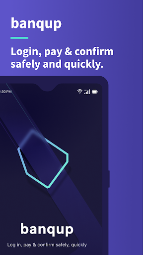 Android application Banqup One UAT screenshort
