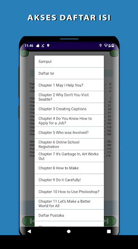 Android application Bahasa Inggris 12 Kur 2013 screenshort