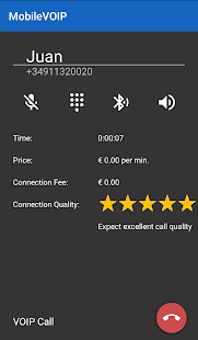 Jumblo - Mobile Sip calls Screenshot
