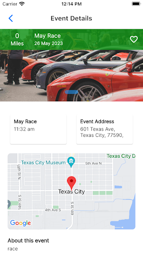 Racemaster Live Screen 2