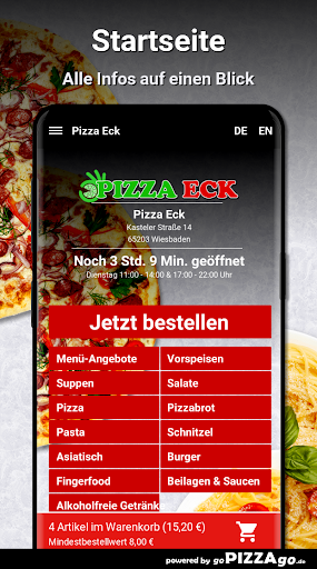 Pizza Eck Wiesbaden Screen 2