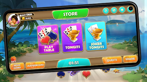 Android application Tongits Prime screenshort
