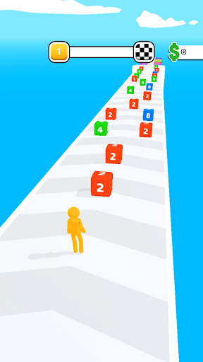 Android application Block Sprint 2048 screenshort
