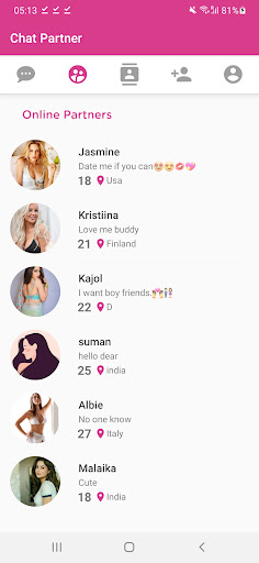Chat Partner - Random Chat Screenshot 4 - AppWisp.com