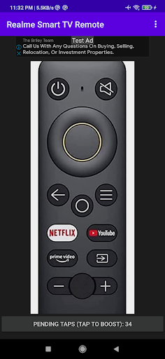 Android application Realme Smart TV Remote screenshort