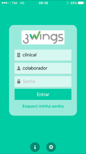Android application 3Wings screenshort