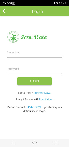 Android application Farm Wala A2 Milk, Organic Veg screenshort