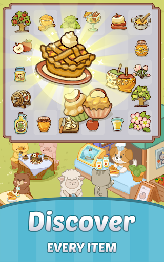 Screenshot of Merge Cartoon : Renovate Town