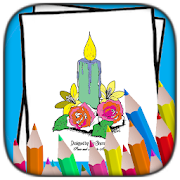ColorFly | Floral Flower Coloring Book