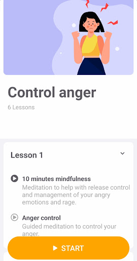 Screenshot of Mindfulness Coach: Relax, Calm