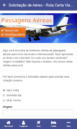 Rota Certa Viagens Screen 2