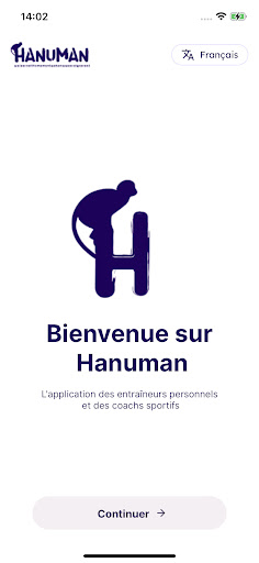 Android application Hanuman Coaching screenshort