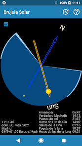 Screenshot 7 Sunclock: Sol, Luna y más android