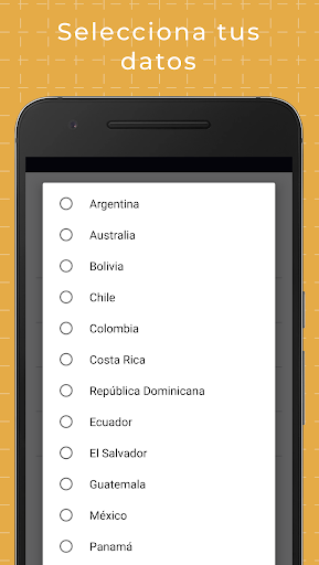 Vista previa de la aplicación