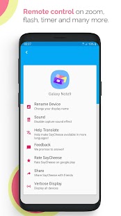 SayCheese - Remote-Kamera Screenshot