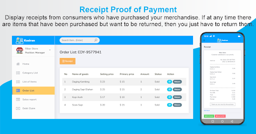 Kasiran - Reliable Cashier App Screen 3