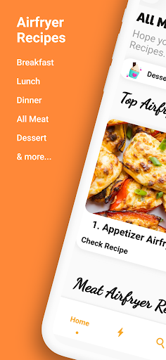 Screenshot of Airfryer Recipes Offline