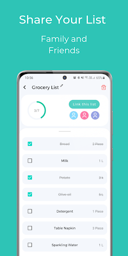 Grolist Shopping List Screen 3