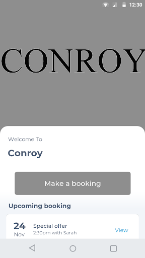 Android application Conroy screenshort