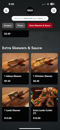 Android application Kebab HQ screenshort