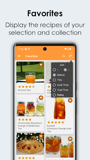 Tea Recipes Cookbook Screen 2