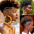 Black Women Line Hairstyles