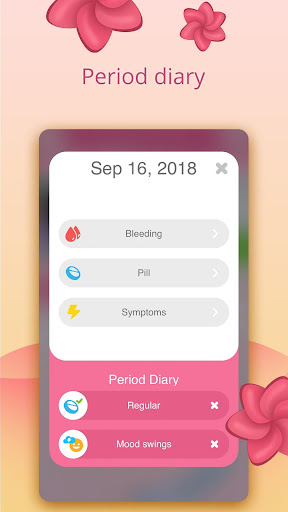 Women Cycle: Period Tracker Screen 3