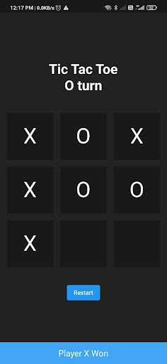 Android application Tic Tac Toe - 2 Player Game screenshort