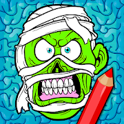 Zombie Coloring Pages with Animated Horror Effects