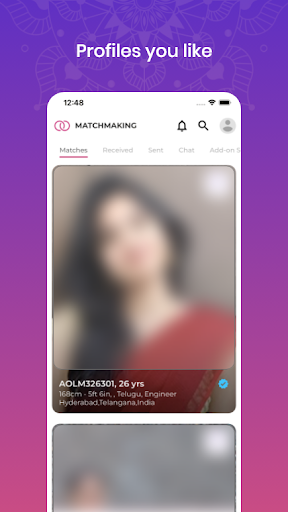 Art of Living Matrimony Screen 3