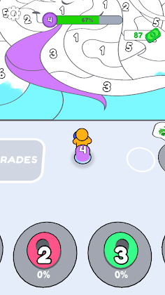 Idle Color World - Screenshot 1