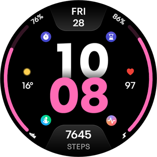 TVV Fitness Watch Face Logo
