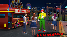 Scary Face Clown Simulator 3Dのおすすめ画像4