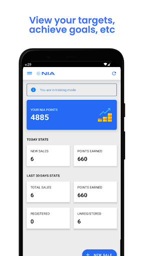 Android application Nia Club screenshort