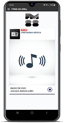 Android application FM88 89.3Mhz Ayacucho screenshort