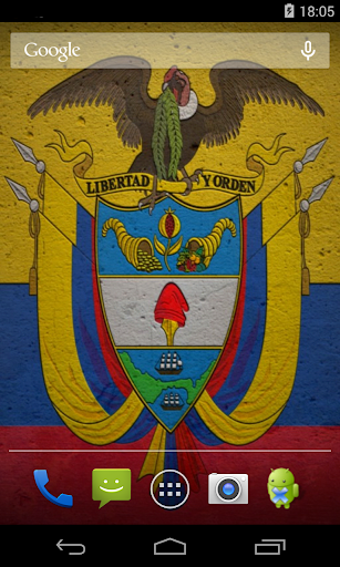 Flag of Colombia 3D Wallpapers Screen 2