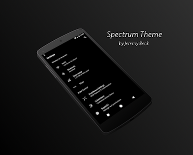 [Substratum] Spectrum Theme Captura de pantalla