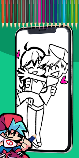 Friday night Funking coloring book 2021